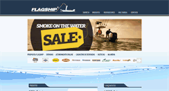 Desktop Screenshot of flagshippesca.com.br